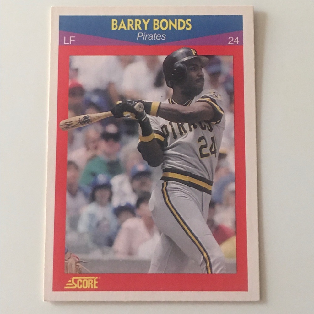 1990 Score Superstar Barry Bonds Collector’s Card #53